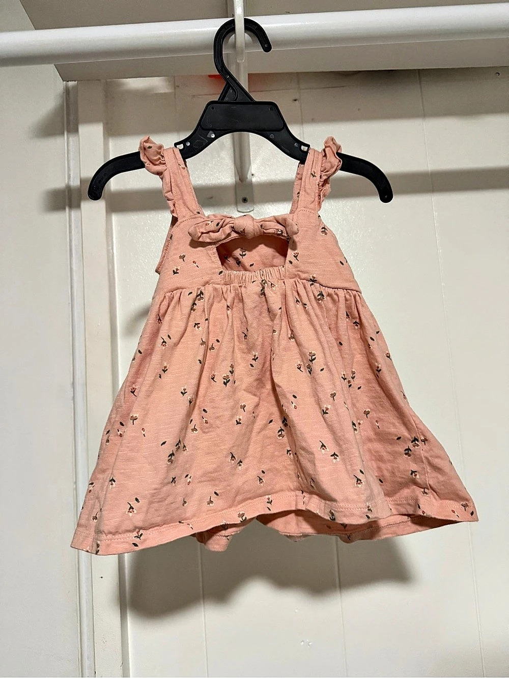 Girls Floral Pink Casual Dress